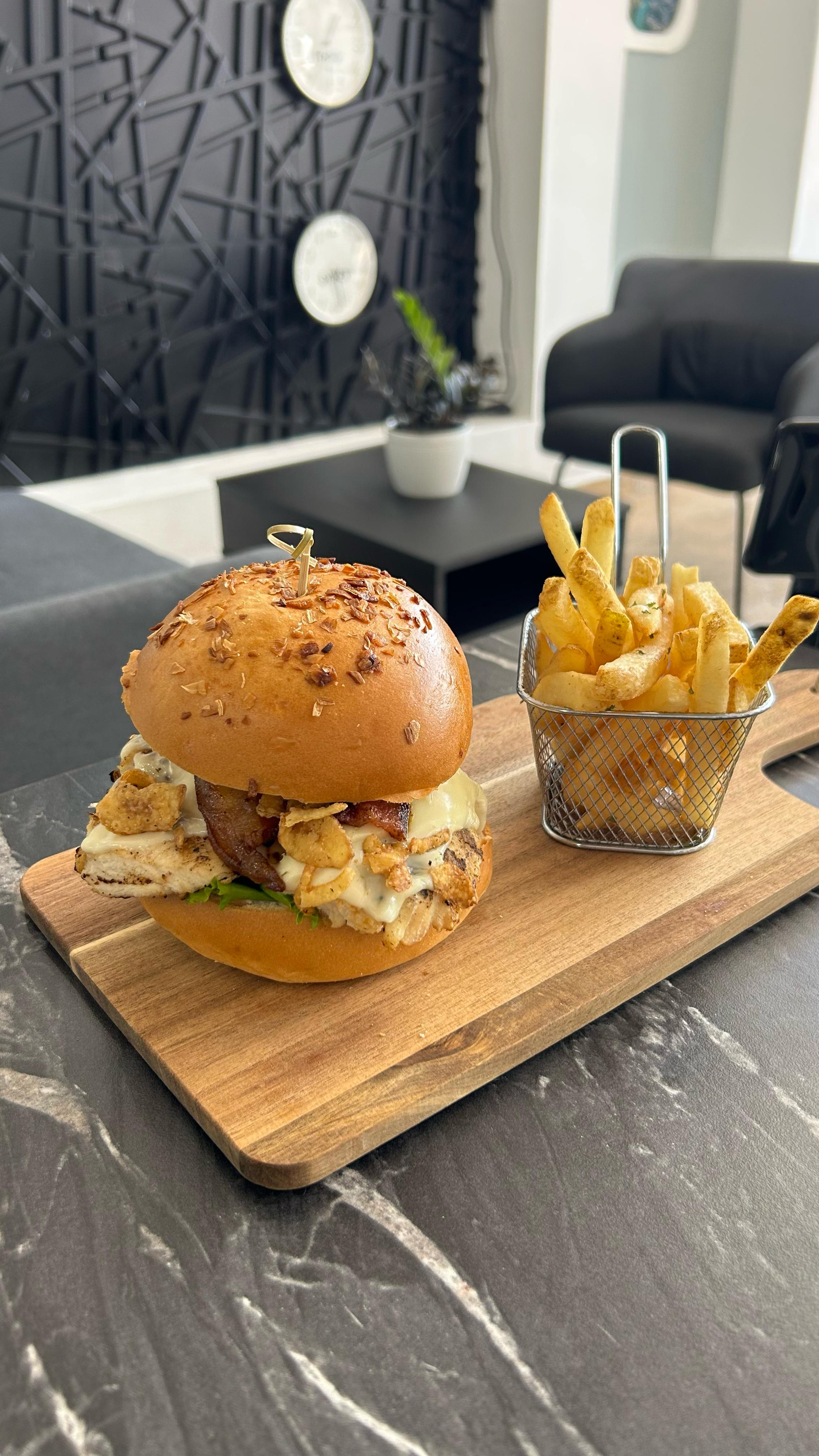 Hamburguesa de Pechuga de Pollo